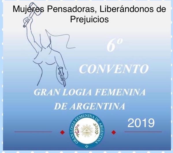 La Gran Logia Femenina de Argentina celebró su 6to. Convento Masónico «Mujeres masonas liberándonos de prejuicios» Homenaje a la Muy Q.·. y R.·.H.·. JULIA RESNICOFF O.·.E.·.
