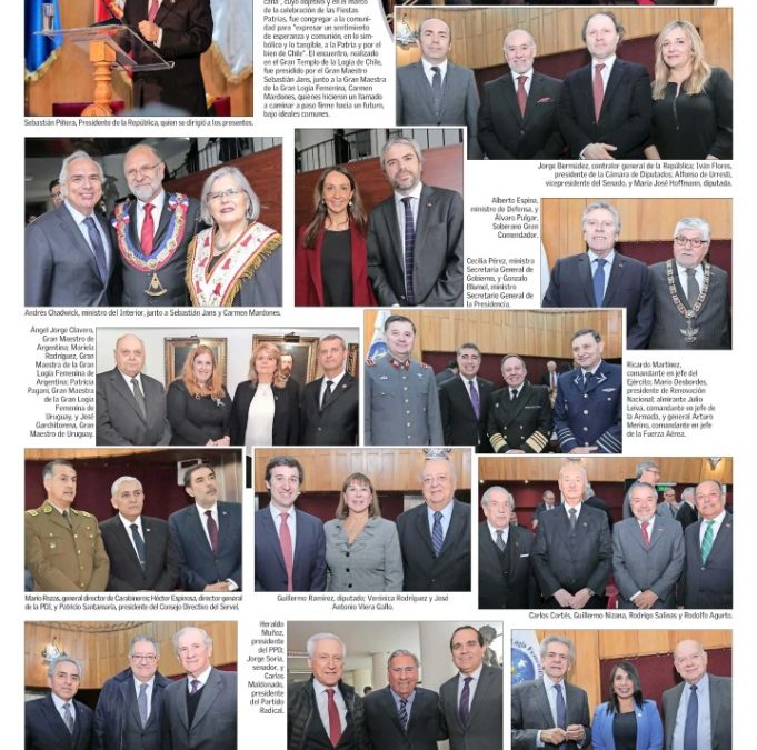 Diario El Mercurio de Chile, septiembre de 2019