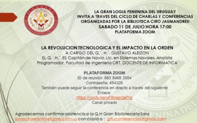 Invitación sobre La Revolución Tecnológica