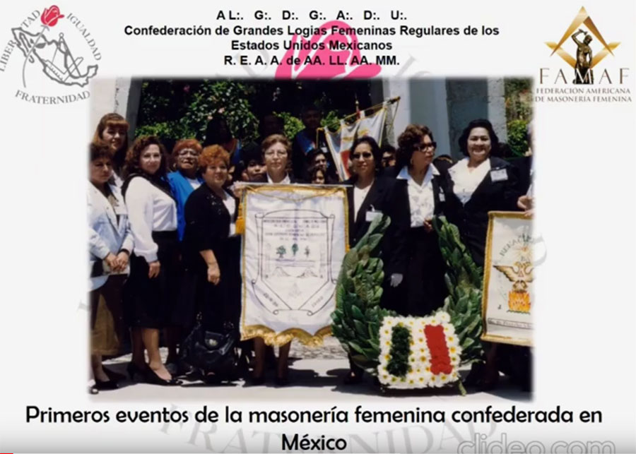 30 años de trabajo de la Confederación de Grandes Logias Femeninas Regulares de los Estados Unidos Mexicanos