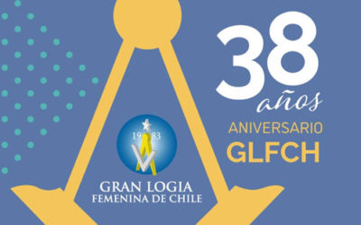 Gran Logia Femenina de Chile Celebró 38 Años de Vida