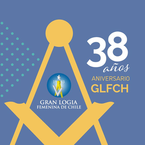 Gran Logia Femenina de Chile Celebró 38 Años de Vida