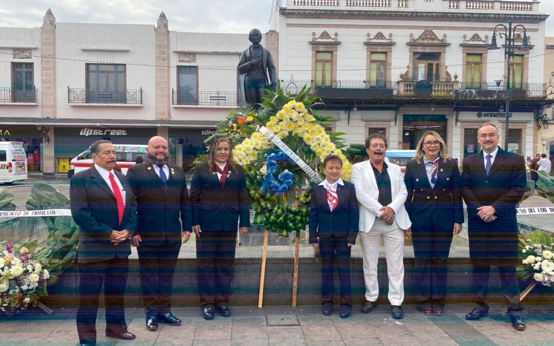 Conmemoran en Michoacán, el Natalicio del Ilustre Melchor Ocampo.